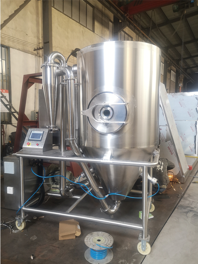 我公司出口俄羅斯的LPG-5型離心噴霧干燥機制作完成